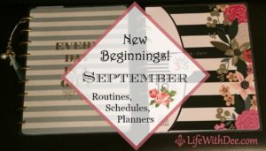 New Beginnings ~ September