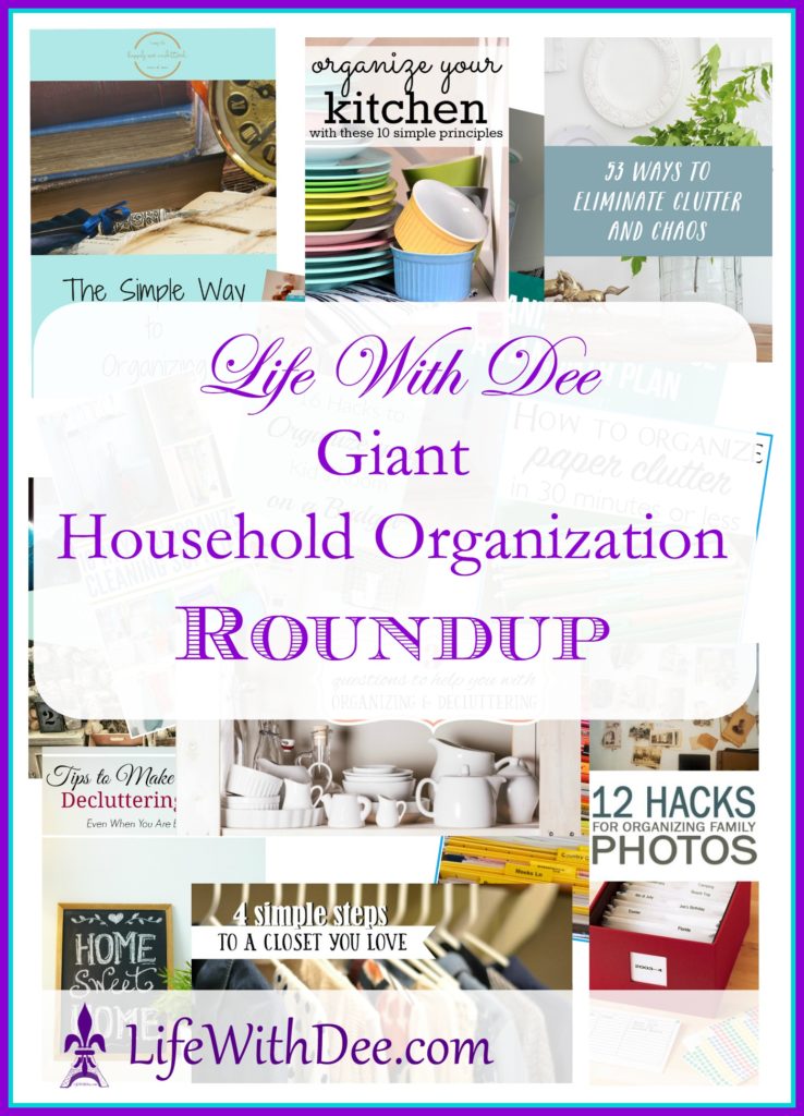 Household Organization Roundup