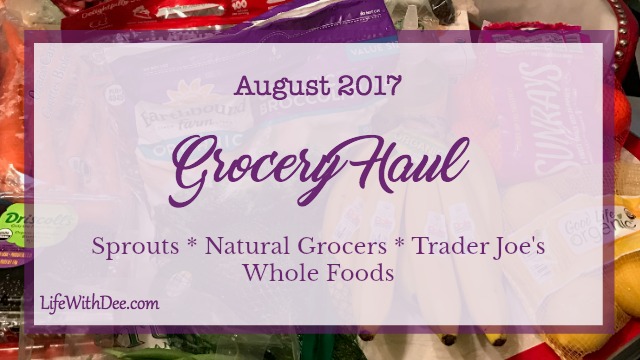 August 2017 Grocery Haul