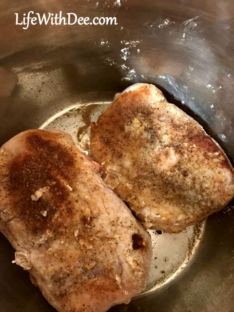 Pork Chops - browned