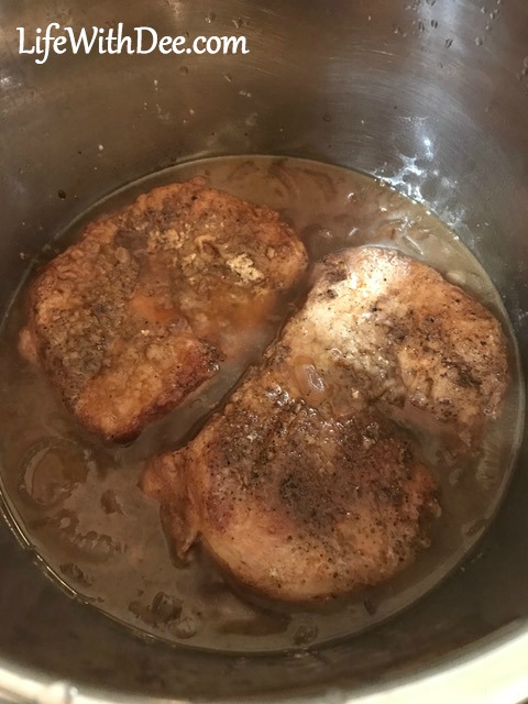 Pork Chops - cooked