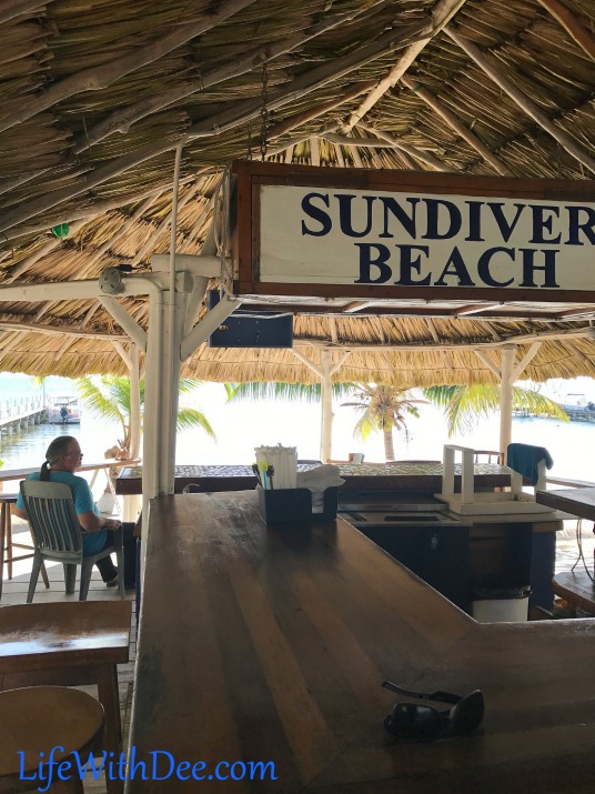 the bar in Belize