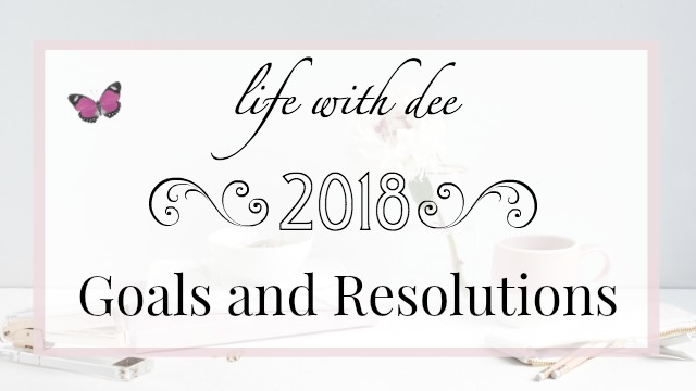 2018 Goals and Resolutions
