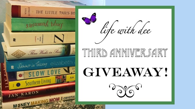 3rd anniversary giveaway