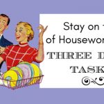 Stay On Top of Housework With 3 Daily Tasks