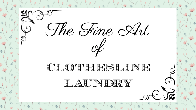 Clothesline Laundry graphic