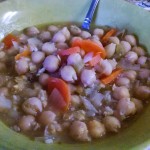 Guest Post Friday ~ Garlic Garbanzo Bean Soup