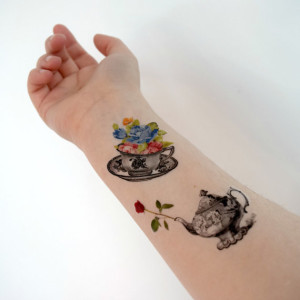 Gift - tea tattoos