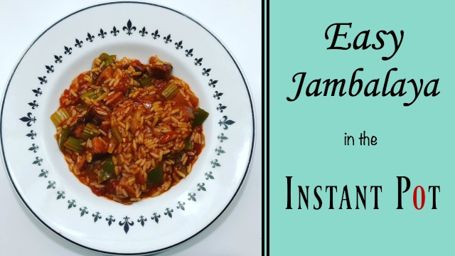 Easy Jambalaya Instant Pot