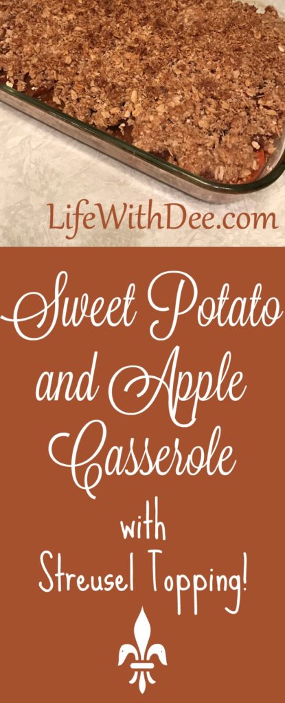 Sweet Potato and Apple Casserole 