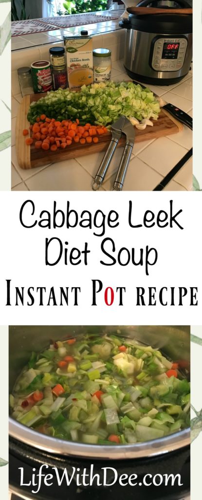 Cabbage Leek Diet Soup
