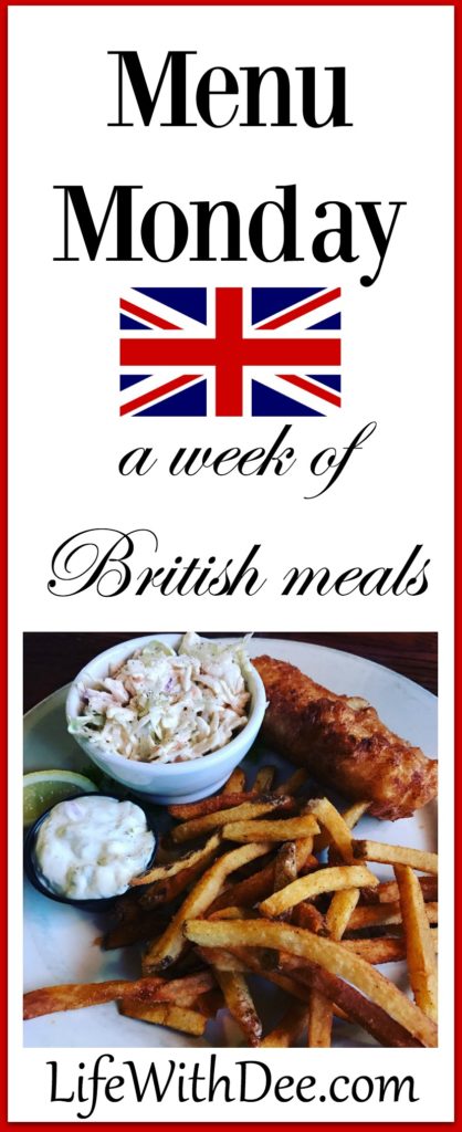 Menu Monday ~ British 
