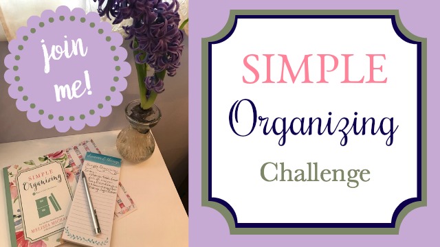 Simple Organizing Challenge