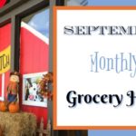 September Monthly Grocery Haul