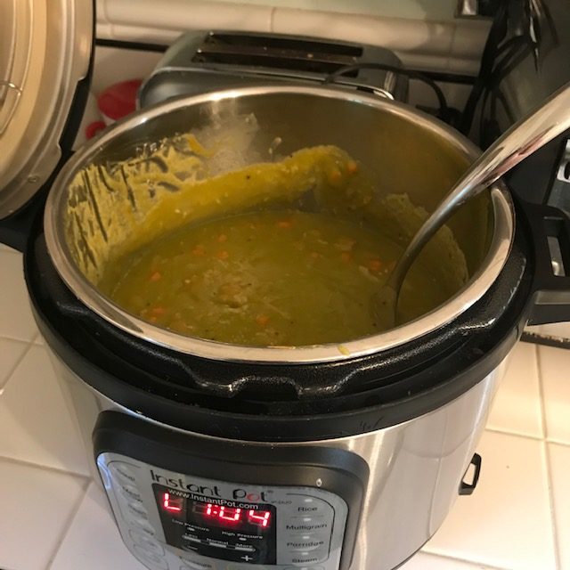 Split Pea Soup - in Instant Pot