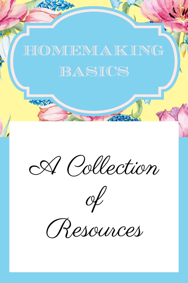 Homemaking Basics graphic