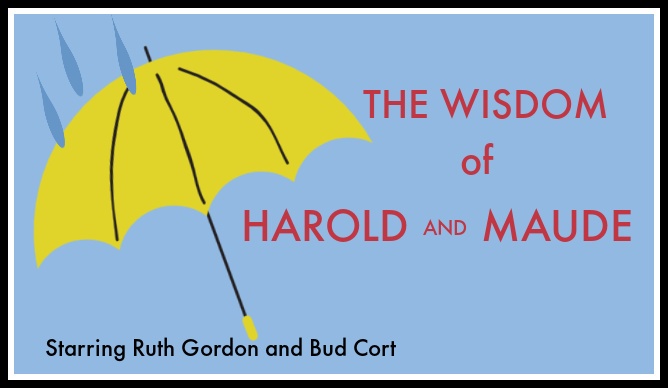 image Harold and Maude text on blue background
