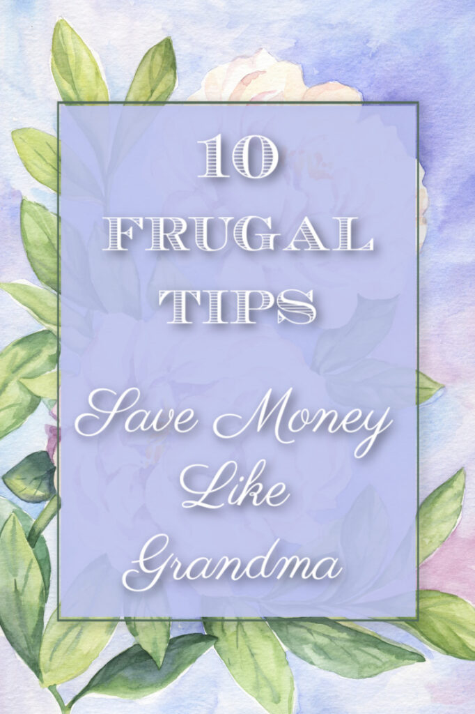 Save Money Like Grandma graphic