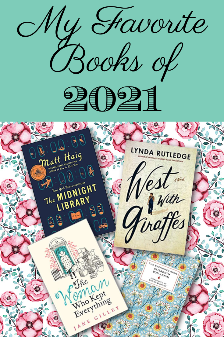 Favorite Books of 2021 graphic