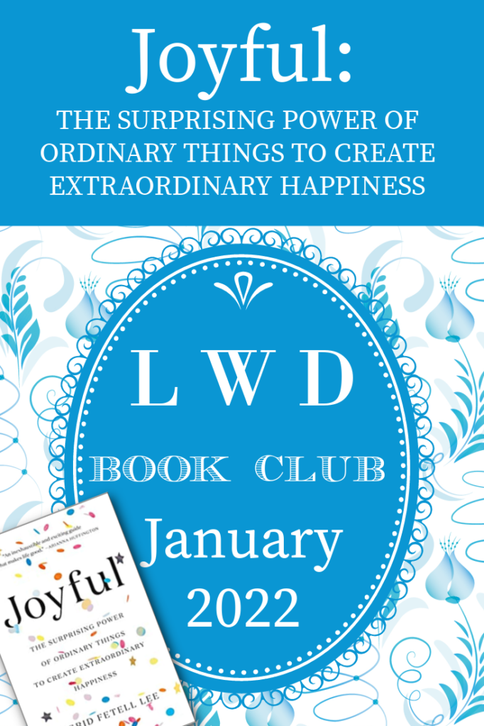 Joyful book club graphic