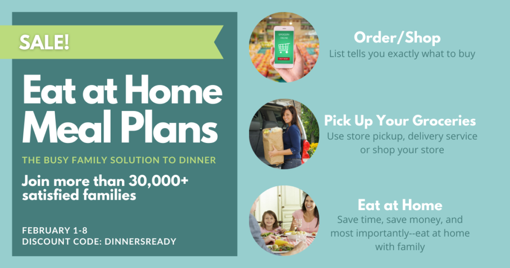 Eat At Home sale graphic