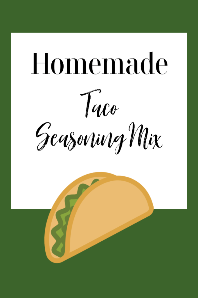 Taco Seasoning Mix graphic