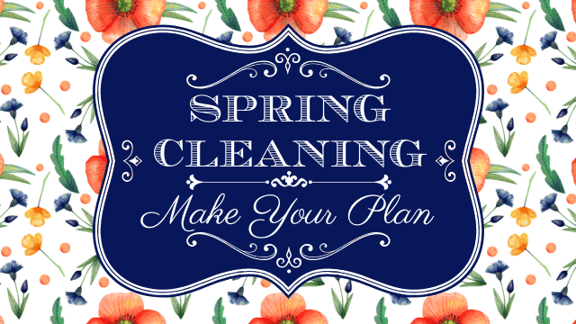 Spring Cleaning Plan graphic