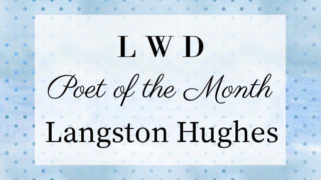 Poet of the Month Hughes graphic