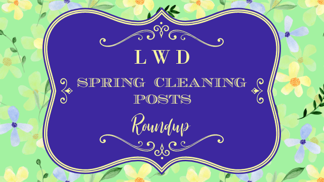 Spring cleaning posts roundup graphic