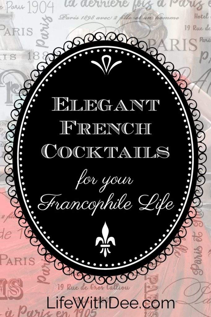 Elegant French Cocktails graphic