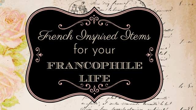 French Inspired Items graphic