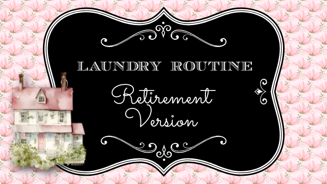 laundry routine graphic